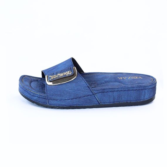 SANDALE FEMME YZ01 JEANS - BLEU MARINE