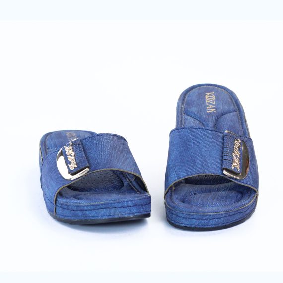 SANDALE FEMME YZ01 JEANS - BLEU MARINE