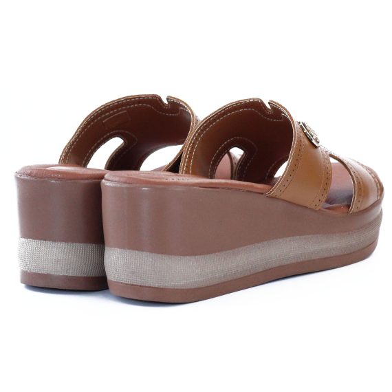 SANDALE FEMME YZ157 - TABAC