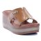 SANDALE FEMME YZ157 - TABAC