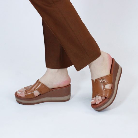 SANDALE FEMME YZ157 - TABAC