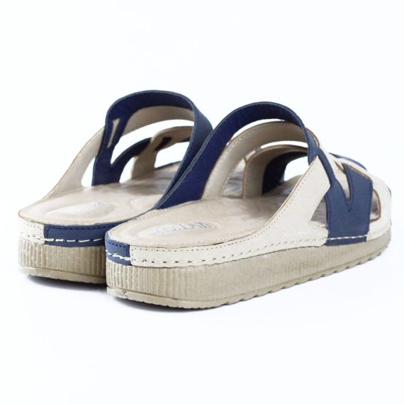 SANDALE FEMME YZ118 - BLEU MARINE