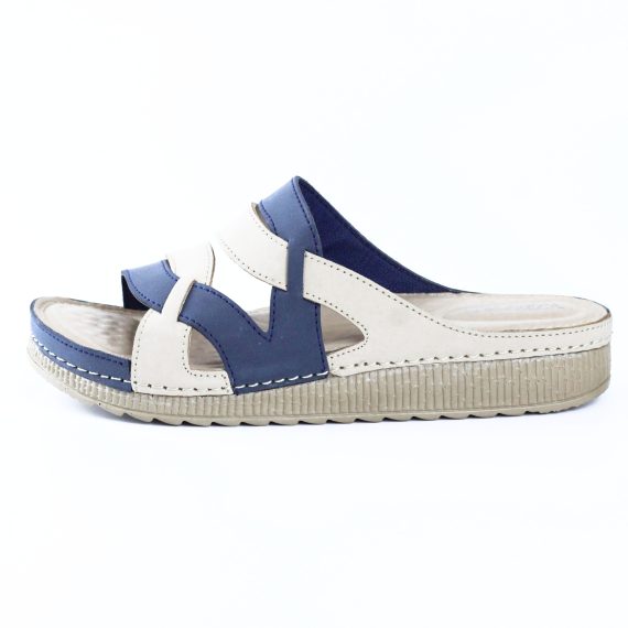 SANDALE FEMME YZ118 - BLEU MARINE