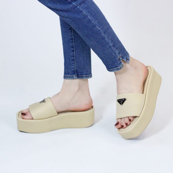 SANDALE FEMME YZ474 - BEIGE