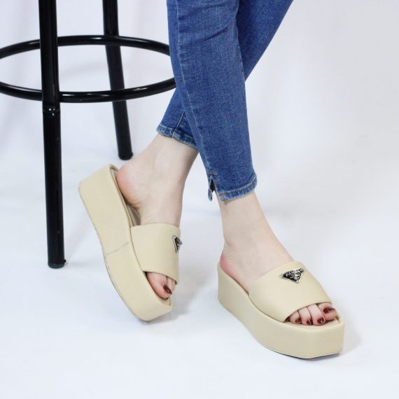 SANDALE FEMME YZ474 - BEIGE