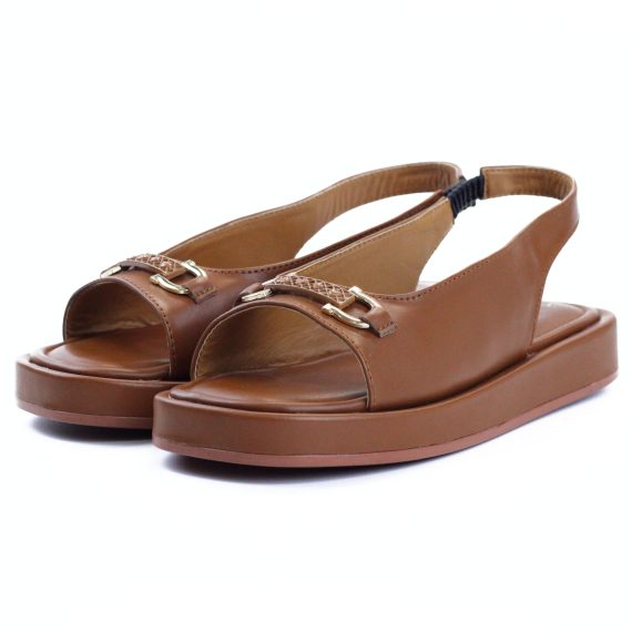 SANDALE FEMME YZ95 - MARRON