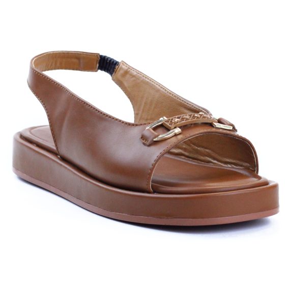 SANDALE FEMME YZ95 - MARRON