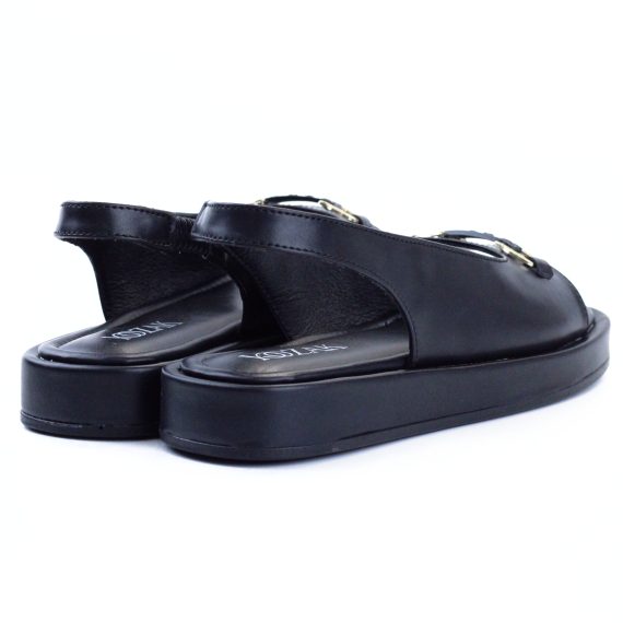 SANDALE FEMME YZ95 - NOIR
