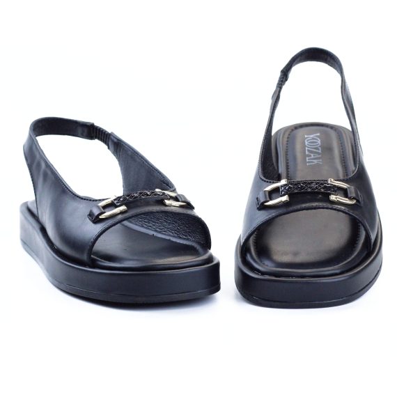 SANDALE FEMME YZ95 - NOIR