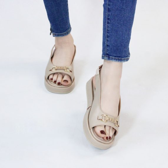 SANDALE FEMME YZ95 - BEIGE