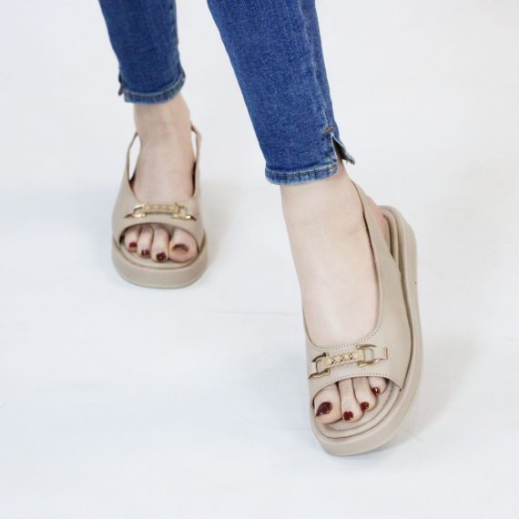 SANDALE FEMME YZ95 - BEIGE