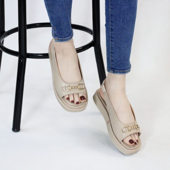 SANDALE FEMME YZ95 - BEIGE