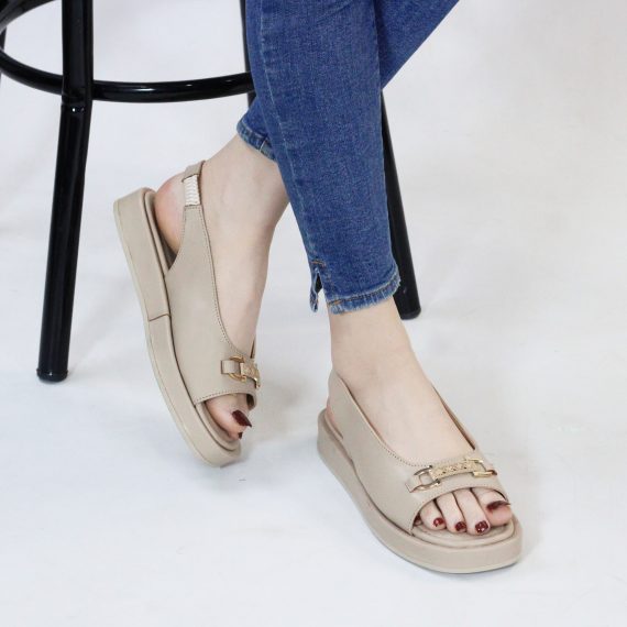 SANDALE FEMME YZ95 - BEIGE