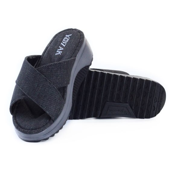 SANDALE FEMME YZ97 - NOIR
