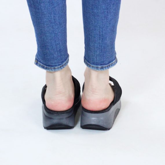 SANDALE FEMME YZ97 - NOIR