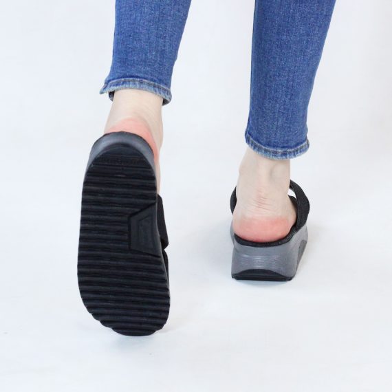 SANDALE FEMME YZ97 - NOIR