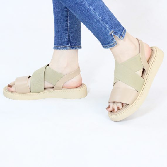 SANDALE FEMME YZ94 - BEIGE