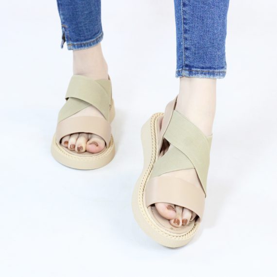 SANDALE FEMME YZ94 - BEIGE