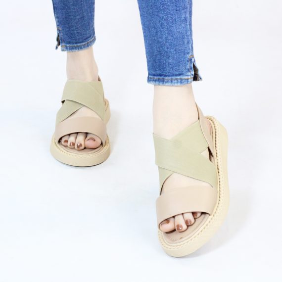 SANDALE FEMME YZ94 - BEIGE