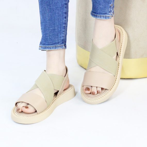 SANDALE FEMME YZ94 - BEIGE