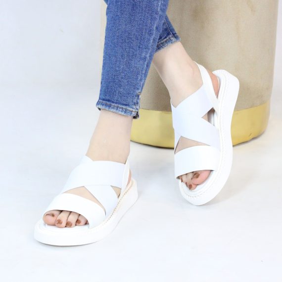 SANDALE FEMME YZ94 - BLANC