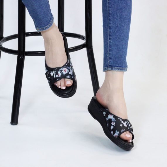 SANDALE FEMME YZ32 - NOIR