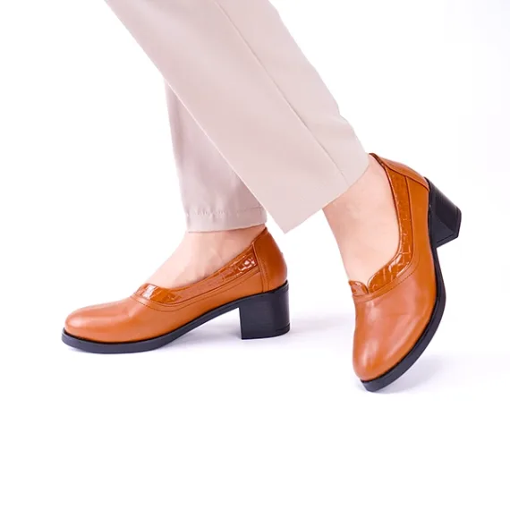 CHAUSS FEMME YZ 261 - TABAC 1-2025